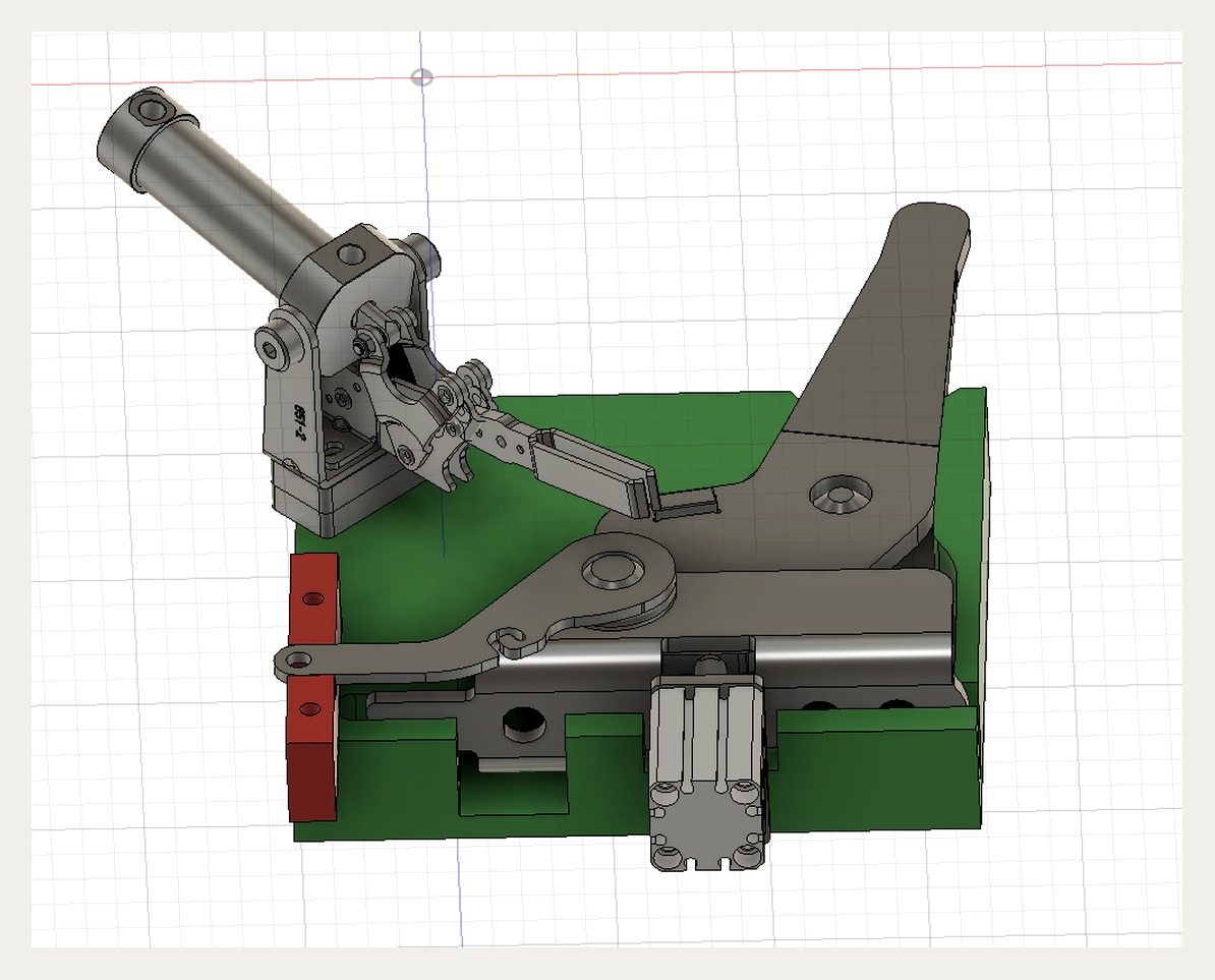 Gabarit de soudure : modèle 3D